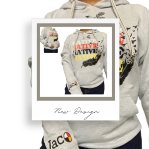 Jaco Native Collection™ Grey Hooded Sweatshirt