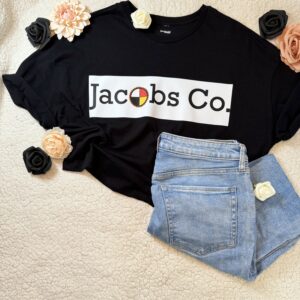 Jaco Essentials™ Black Cropped Tee